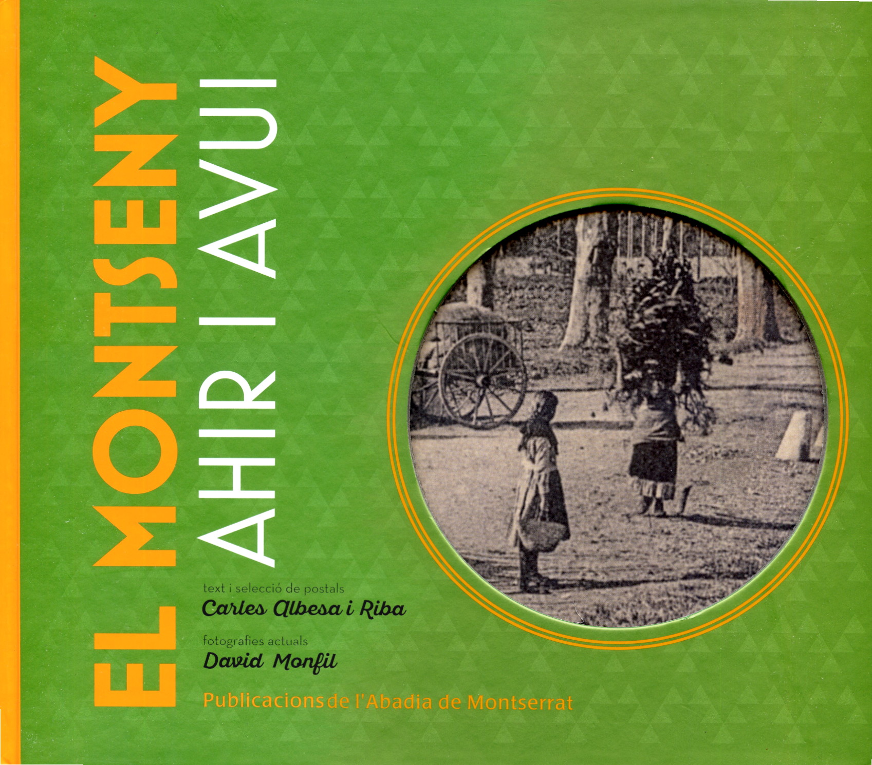 Montserrat al cor : Poemes de Jacint Verdaguer - Portada